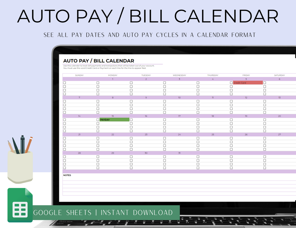 Simple Monthly Budget Google Spreadsheet